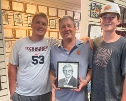 Ted, Chris and Tyler Olsen visited the CSHOF on July 1, 2024. Ted, Chris and Tyler Olsen visited the CSHOF on July 1, 2024.