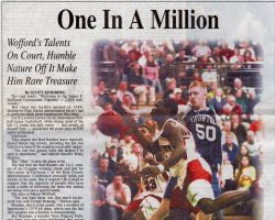 One in a Million. <em>Post-Journal</em> (Jamestown), February 1999. One in a Million. February 1999.