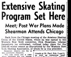 Extensive Skating Program Set Here. <em>Post-Journal</em> (Jamestown), November 27, 1945 Extensive Skating Program Set Here. November 27, 1945.