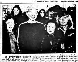 Is Everbody Happy? <em>Post-Journal (Jamestown),</em>February 23, 1942. Is Everbody Happy? P-J-2-23-42.