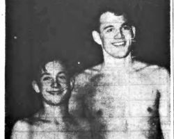 Record Breaking Brothers. <em>Post-Journal</em> (Jamestown), May 4, 1955. Record Breaking Brothers. May 4, 1955.