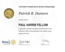Paul Harris Fellow. Paul Harris Fellow.