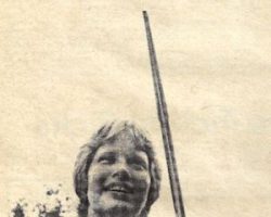 Practicing <em>Post-Journal</em> (Jamestown), August 20, 1977. Practicing. August 20, 1977.