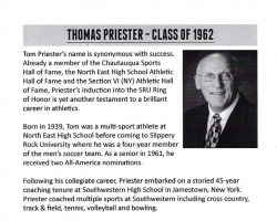 Slippery Rock Soccer Ring of Honor program bio of Tom Priester. September 15, 2023. Slippery Rock Soccer Ring of Honor program bio of Tom Priester. September 15, 2023.