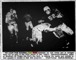 No Gain For Raider. <em>Post-Journal</em> (Jamestown), October 30, 1948. No Gain For Raider. October 30, 1948.