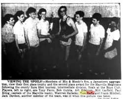 Viewing The Spoils. <em>Post-Journal</em> (Jamestown), February 26, 1947. Viewing The Spoils. February 26, 1947.