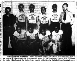 Free Throw Champs. <em>Post-Journal</em> (Jamestown), March 18, 1947. Free Throw Champs. March 18, 1947.