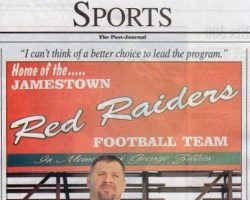 Returning To His Roots. Page 1. <em>Post-Journal</em> (Jamestown), February 11, 2004. Returning To His Roots. Page 1. February 11, 2004.