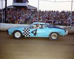Ron Blackmer, 1971 Late Model. Ron Blackmer, 1971 Late Model.