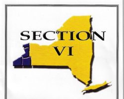 Program cover from the Section VI Hall of Fame Induction Dinner. December 6, 2019. Section 6 HOF cover