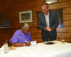 Sharon Robinson & Mark Prechtl. Sharon Robinson & Mark Prechtl.