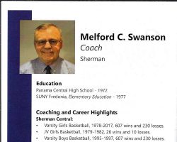 Mel Swanson's biography from Section VI 2024 Hall of Fame induction program. Mel Swanson's biography from Section VI 2024 Hall of Fame induction program.