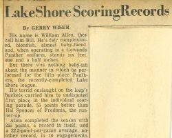LakeShore Scoring Records. LakeShore Scoring Records.