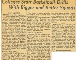 Colleges Start Basketball Drills With Bigger and Better Squads. Colleges Start Basketball Drills With Bigger and Better Squads.