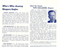 NIT program. March 19, 1956. NIT program. March 19, 1956.