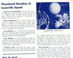 NIT program. March 19, 1956. NIT program. March 19, 1956.