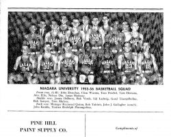 Queen City Invitational Tournament program. December 29, 1955. Queen City Invitational Tournament program. December 29, 1955.