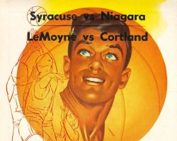 Syracuse vs Niagara program. December 12, 1956. Syracuse vs Niagara program. December 12, 1956.