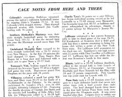 Sienna vs Niagara program. December 22, 1956. Sienna vs Niagara program. December 22, 1956.