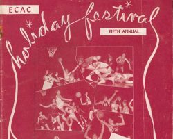 Holiday Basketball Festival program. December 25, 1956. Holiday Basketball Festival program. December 25, 1956.