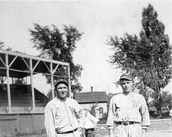 Billy Webb on left. Billy Webb on left.