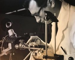 Ted Olsen, engineer, circa 1958. Ted Olsen, engineer, circa 1958.