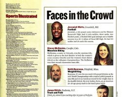 Faces in the Crowd. <em>Sports Illustrated</em>, November 30, 1998. Faces in the Crowd. November 30, 1998.