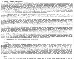 WFL players contract. Page 2. May 26, 1974. WFL players contract. Page 2. May 26, 1974.