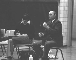 Walt Thurnau coaching with assistant Jim Jacobson late 1970s. Walt Thurnau coaching with assistant Jim Jacobson late 1970s.