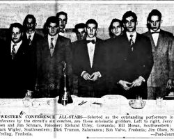 Southwestern Conference All-Stars. <em>Post-Journal</em> (Jamestown), November 27, 1951. Southwestern Conference All-Stars. November 27, 1951.