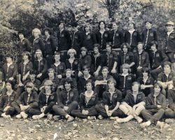 Fredonia High School cross-country team. 1975. Fredonia High School cross-country team. 1975.