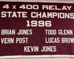 State Champions 4 X 400 Relay. 1996. State Champions 4 X 400 Relay. 1996.