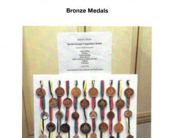 Daniel Bryner's bronze medals. Daniel Bryner's bronze medals.