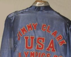 Jimmy Clark's Olympic robe Jimmy Clark's Olympic robe