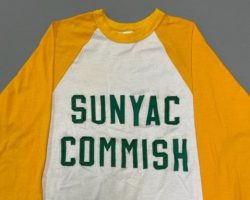 SUNYAC Commisioner shirt. SUNYAC Commisioner shirt.
