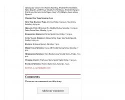 Lucky Break Keeps Barton Rolling page 3). <em>Buffalo News</em>, May 25, 2011. Keeps Barton Rolling (page 3). May 25, 2011.
