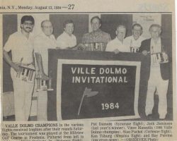 Valle Domo Champions. <em>Observer</em> (Dunkirk), August 13, 1984. Valle Domo Champions. August 13, 1984.
