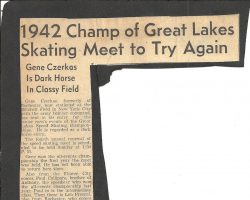 1942 Champ of Great Lakes Skating Meet to Try Again 1942 Champ of Great Lakes Skating Meet to Try Again