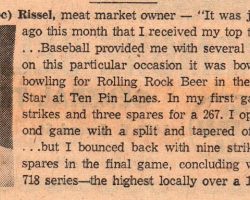 The Sports Highlight I Remember.
<em>Post-Journal</em>(Jamestown), 1960. The Sports Highlight I Remember. 1960