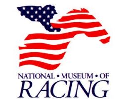 National Museum of Racing and Hall of Fame logo. National Museum of Racing and Hall of Fame logo.