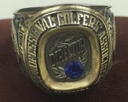 John Jachym's PGA Director's ring. John Jachym's PGA Director's ring.
