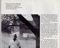 Bill Bergey Plays a Mean Game. <em>Pro!<em>. Page 4. October 24, 1976.</em></em> Bill Bergey Plays a Mean Game. <em>Pro!<em>, October 24, 1976. page 4.</em></em>