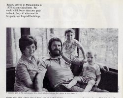 Bill Bergey Plays a Mean Game. <em>Pro!<em>. Page 5. October 24, 1976.</em></em> Bill Bergey Plays a Mean Game. <em>Pro!<em>, October 24, 1976. page 5.</em></em>