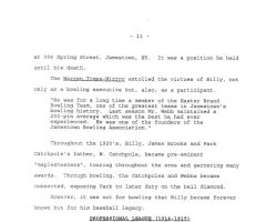 William M. Webb, The Man and His Legacy, by Greg Peterson. Page 11. William M. Webb, The Man and His Legacy, by Greg Peterson. Page 11.
