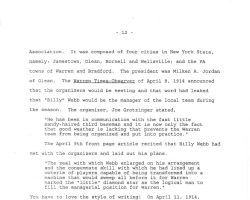 William M. Webb, The Man and His Legacy, by Greg Peterson. Page 12. William M. Webb, The Man and His Legacy, by Greg Peterson. Page 12.