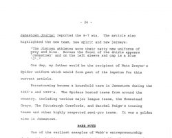 William M. Webb, The Man and His Legacy, by Greg Peterson. Page 24. William M. Webb, The Man and His Legacy, by Greg Peterson. Page 24.