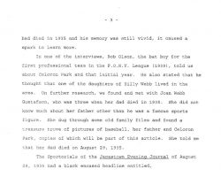 William M. Webb, The Man and His Legacy, by Greg Peterson. Page 3. William M. Webb, The Man and His Legacy, by Greg Peterson. Page 3.