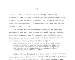 William M. Webb, The Man and His Legacy, by Greg Peterson. Page 31. William M. Webb, The Man and His Legacy, by Greg Peterson. Page 31.