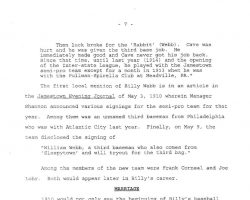 William M. Webb, The Man and His Legacy, by Greg Peterson. Page 7. William M. Webb, The Man and His Legacy, by Greg Peterson. Page 7.