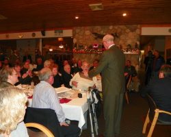 Vinnie Calarco receiving his ring. Vinnie Calarco receiving his ring.